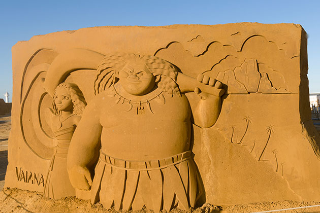 Disney Sand Sculpture Birm